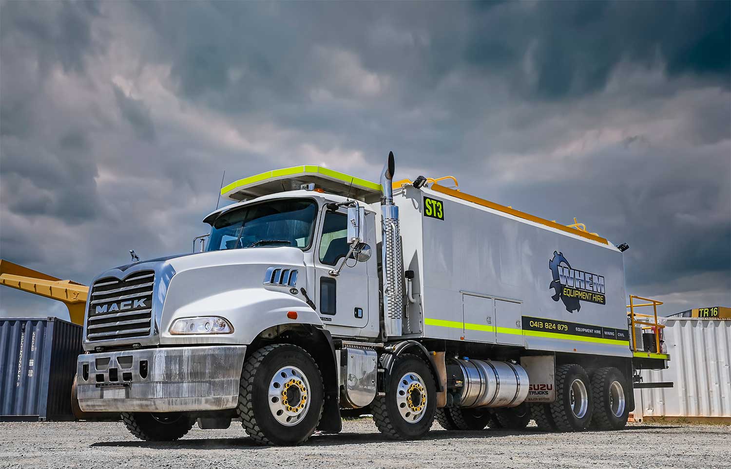 WHEM Equipment Hire Mackay Service & Water Truck Dry Hire for Mining